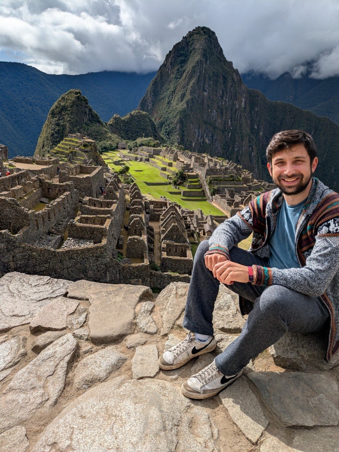 Liam at Machu Picchu